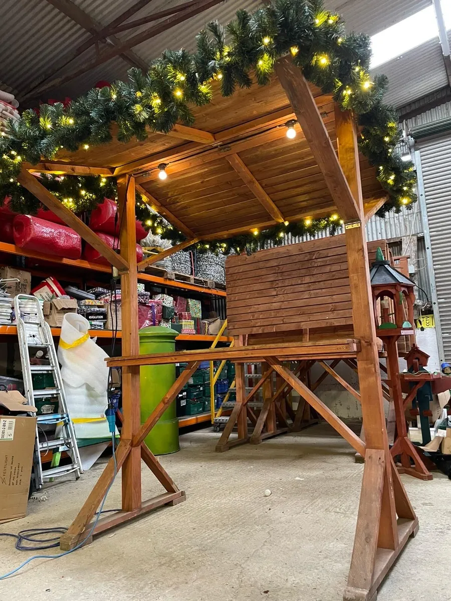 Christmas Market Tall Tables