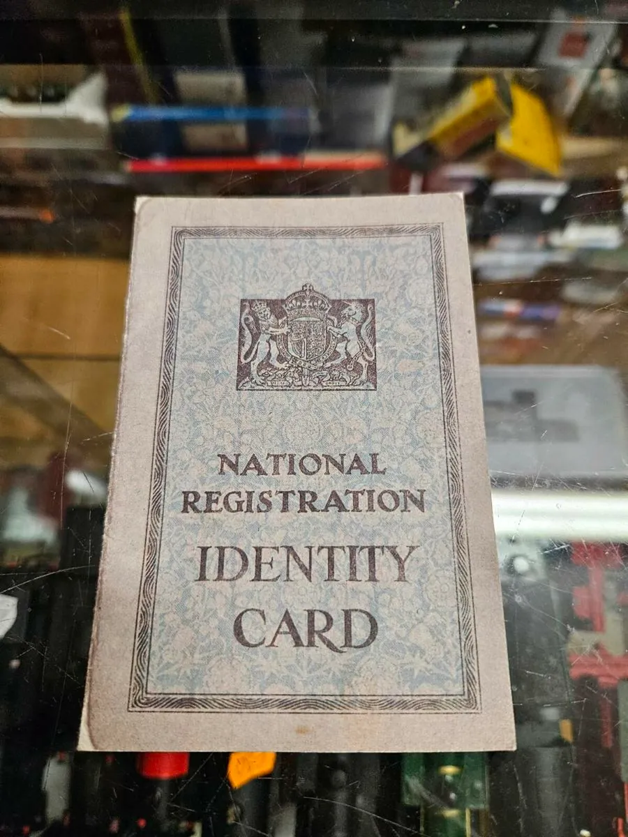 Vintage National Registration Identity Card - Image 1