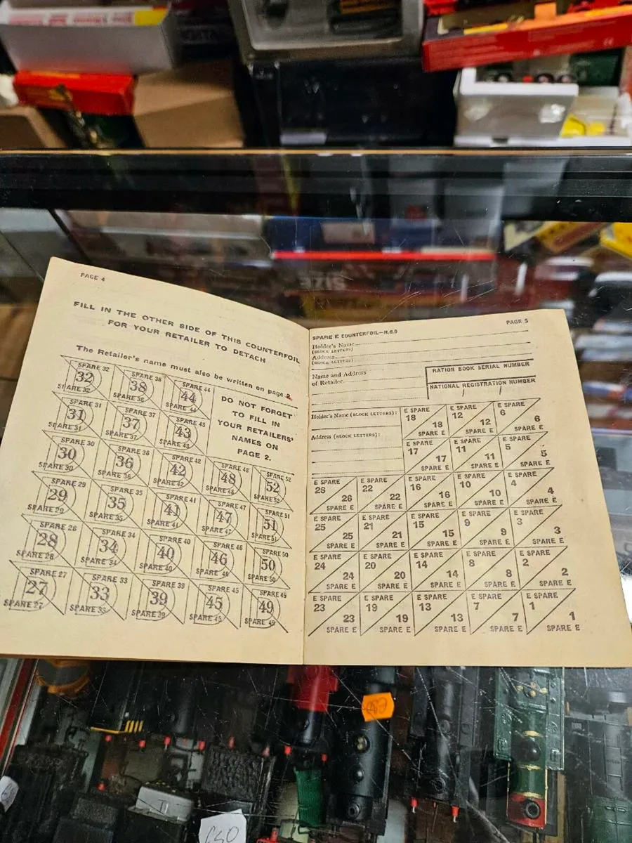 Vintage Ration Book - Image 2