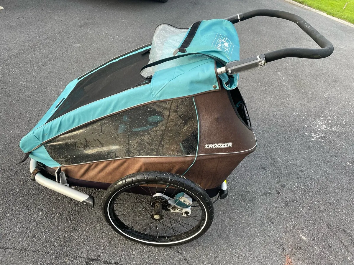 Croozer 3 in 1 trailer. Great condition! - Image 4
