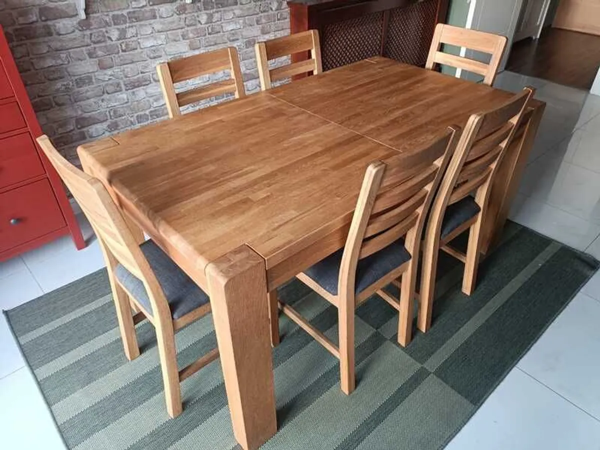 Kitchen Table and 6 Chairs - Image 1