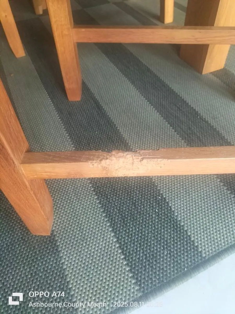 Kitchen Table and 6 Chairs - Image 2