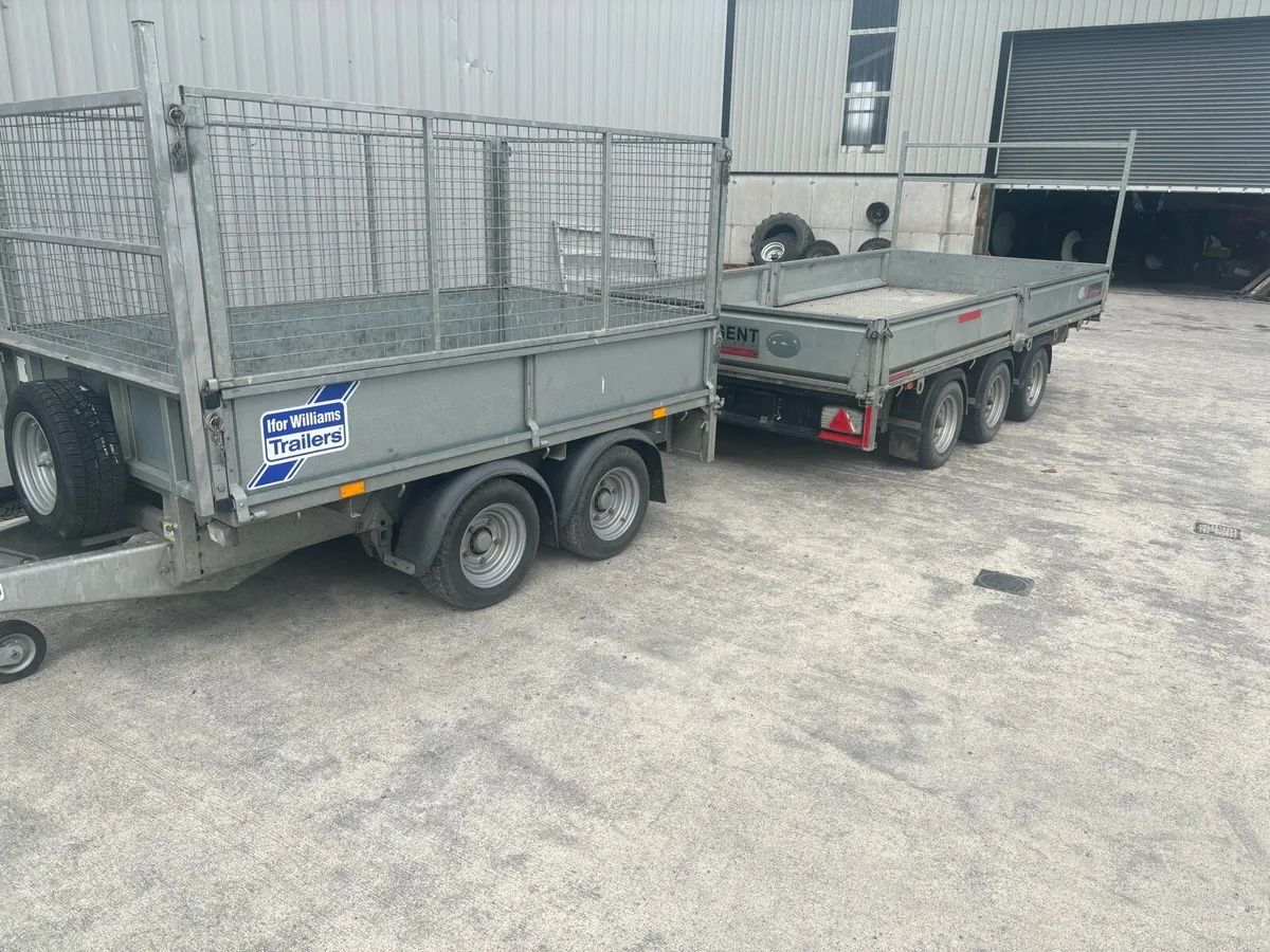 2020 14x6 Tri-axel Nugent builders trailer - Image 3