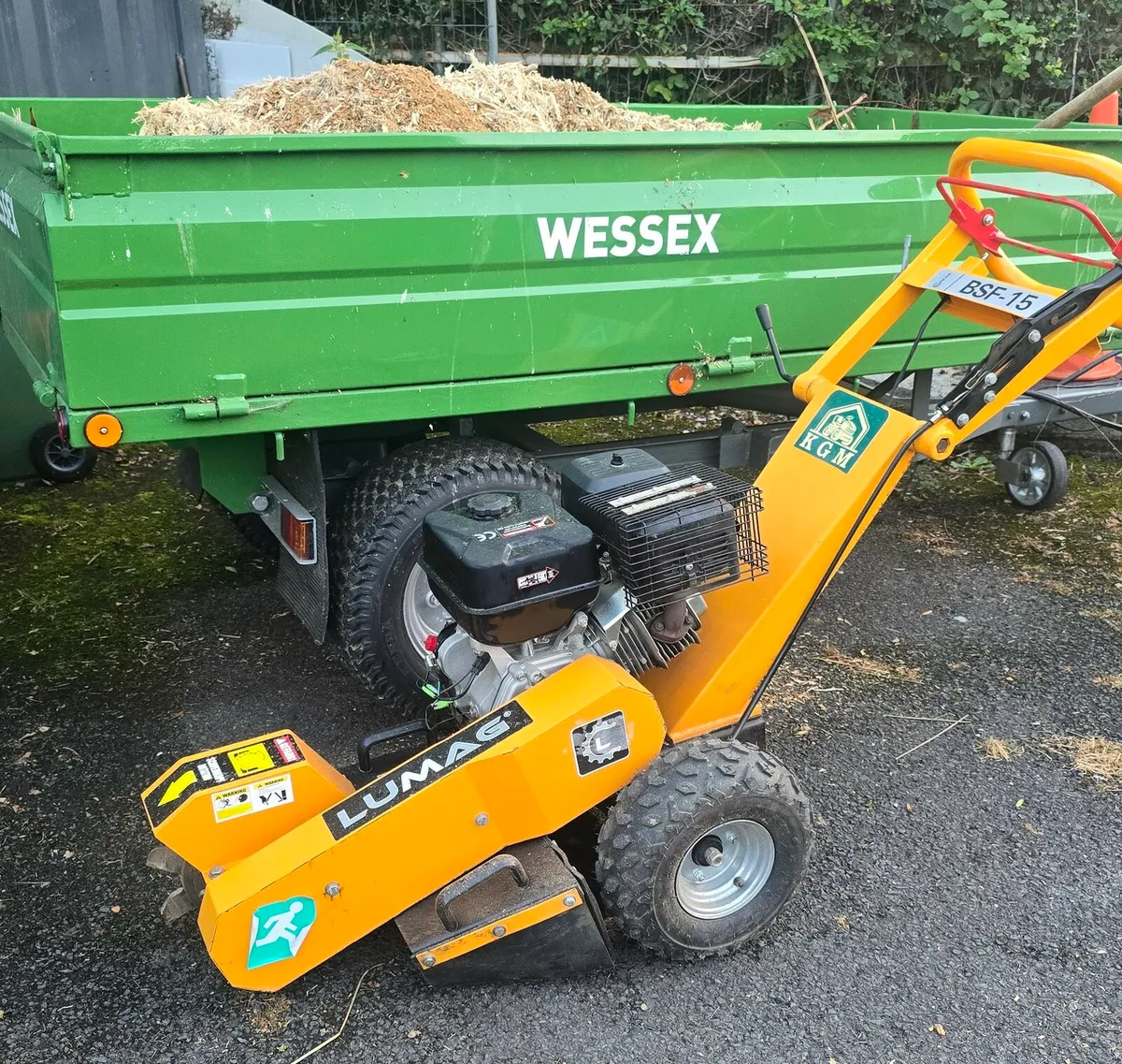 15hp Stump grinder - Image 1