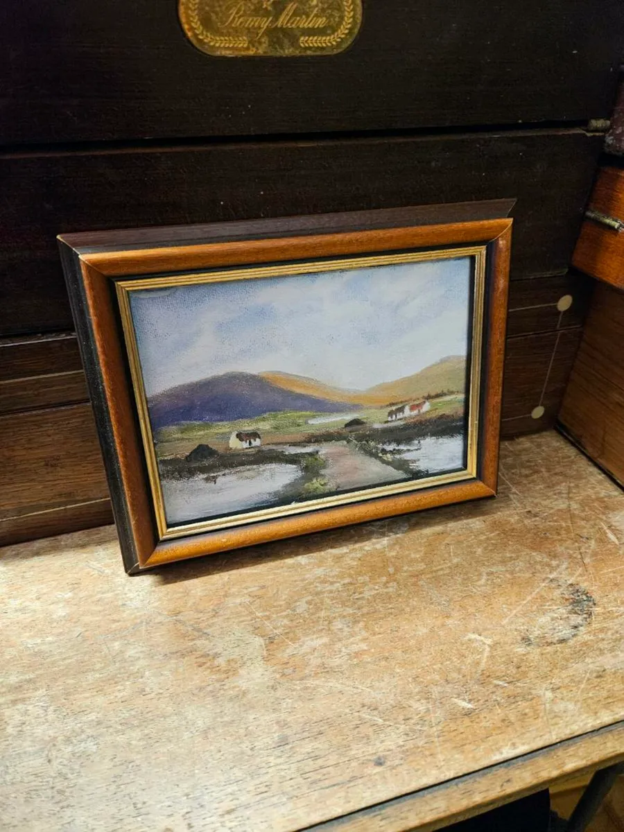 Small Oil on Canvas Picture - Image 1
