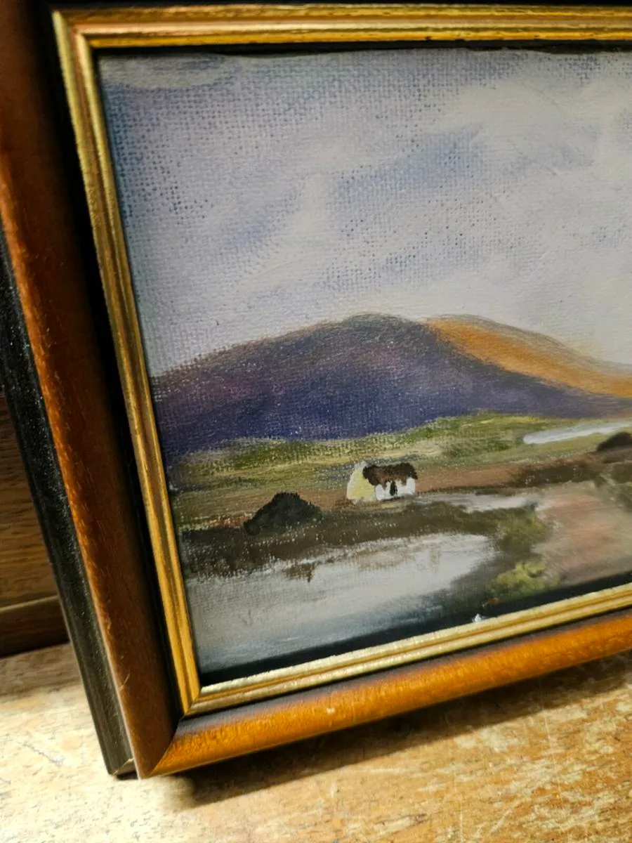 Small Oil on Canvas Picture - Image 2
