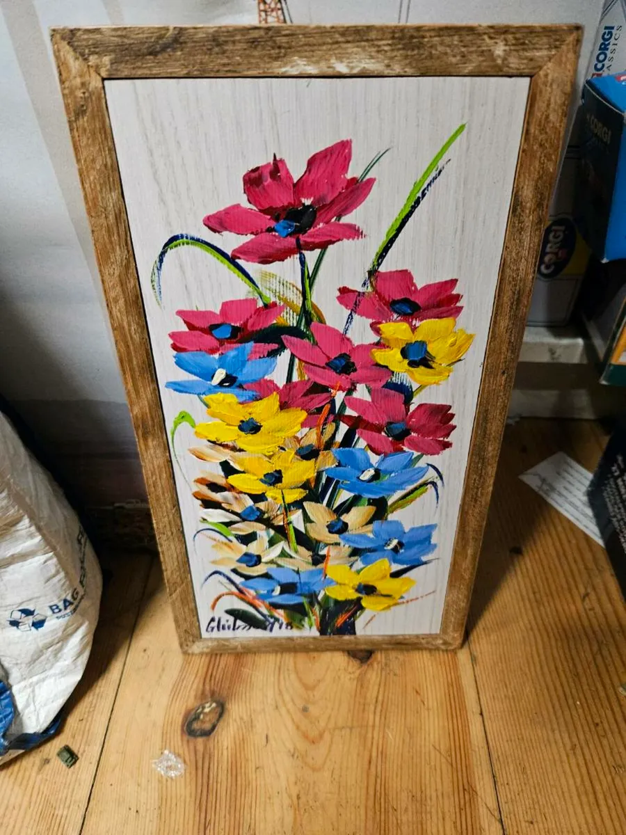 Picture Oil on Board - Image 1