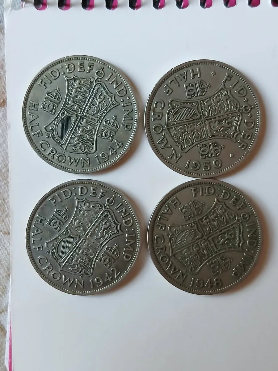 British half crowns (4) - Image 2