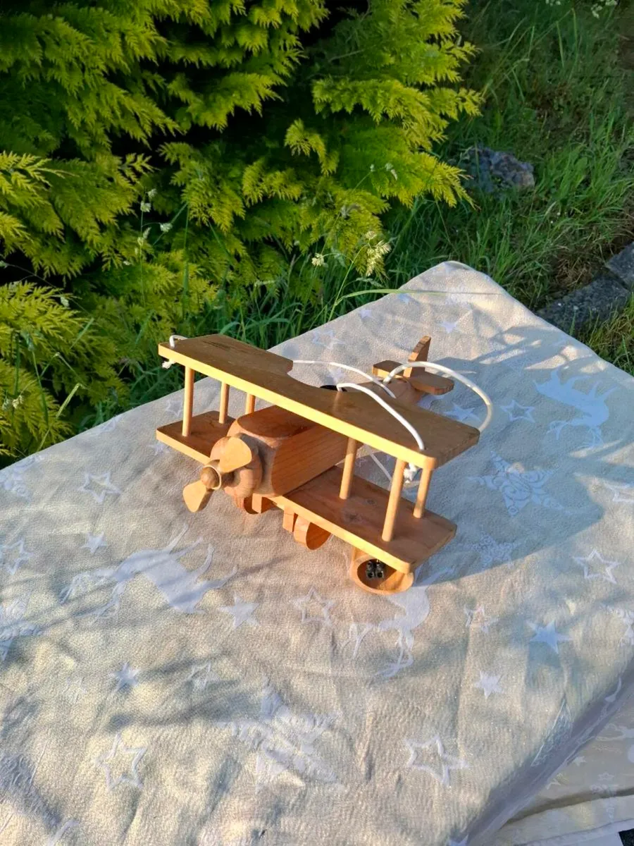 Wood plane lamp postage possible - Image 1