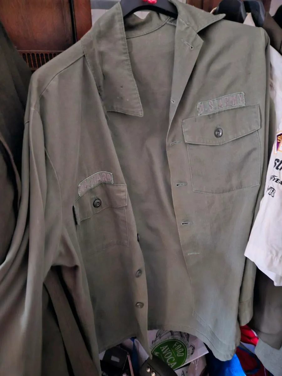 Vintage American Army Top - Image 1