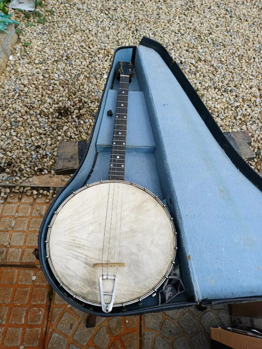 1920/30s Irish 4 String Banjo - Image 1