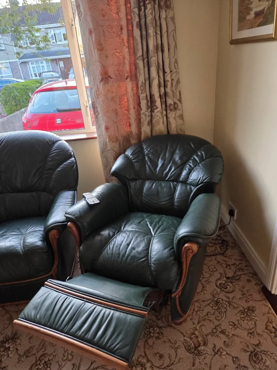 Sofa Full Leather Set - Image 4