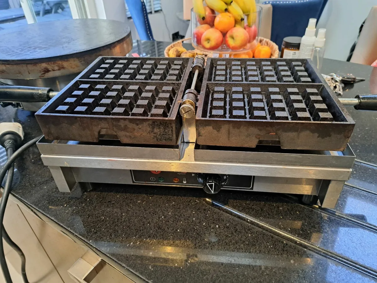 Crepe and waffle maker - Image 3