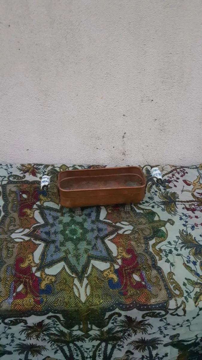 Small copper planter pot - Image 2