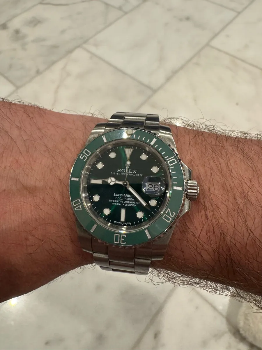 Rolex submariner ’Hulk’ replica - Image 4