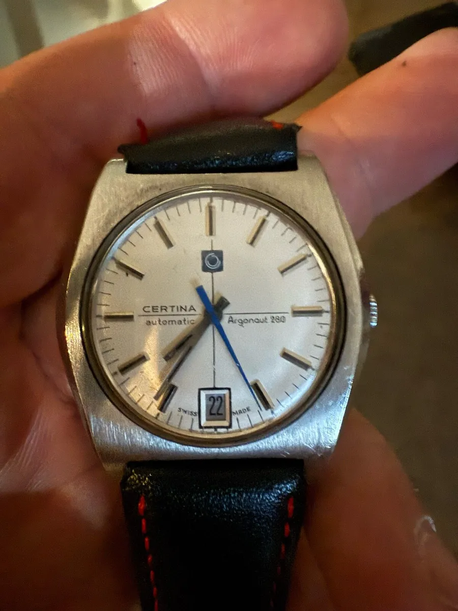 Certina Argonaut 280 men’s automatic watch 70s - Image 1