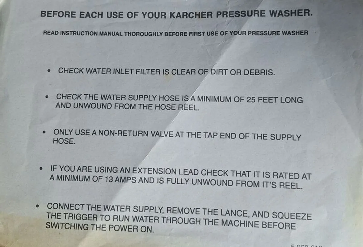 Karcher K2 Pressure Washer - Image 3