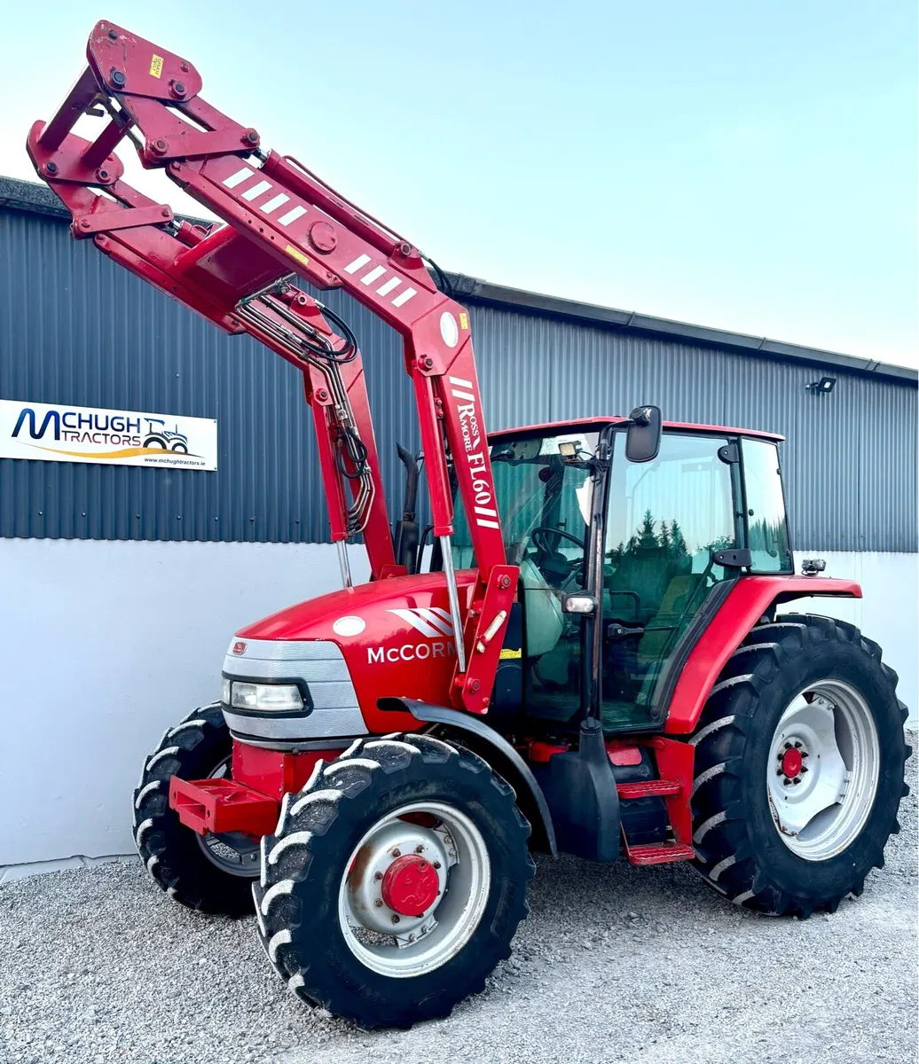 03 McCormick CX90 c/w Rossmore FL60 loader - Image 1