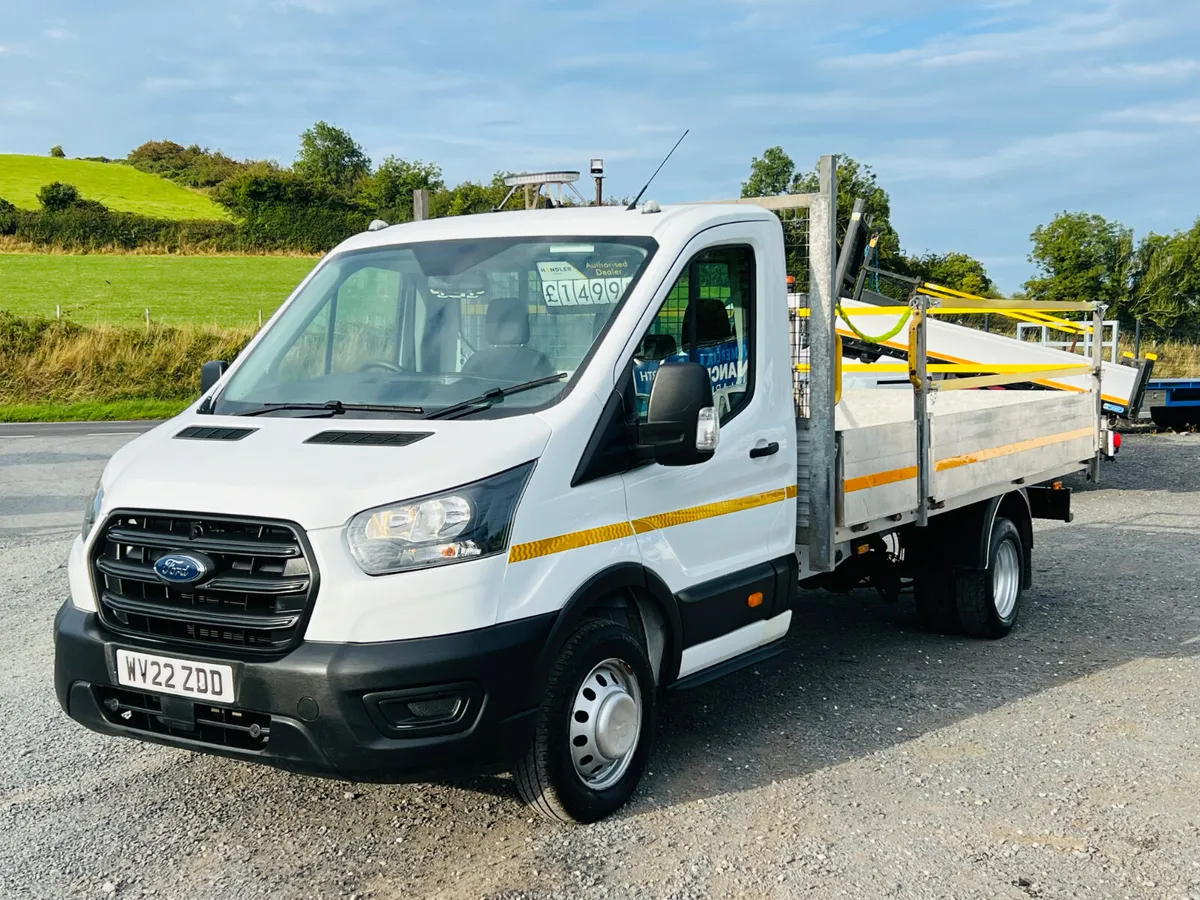 2022 Ford Transit Dropside L4 €18000 ON IRISH REG - Image 3