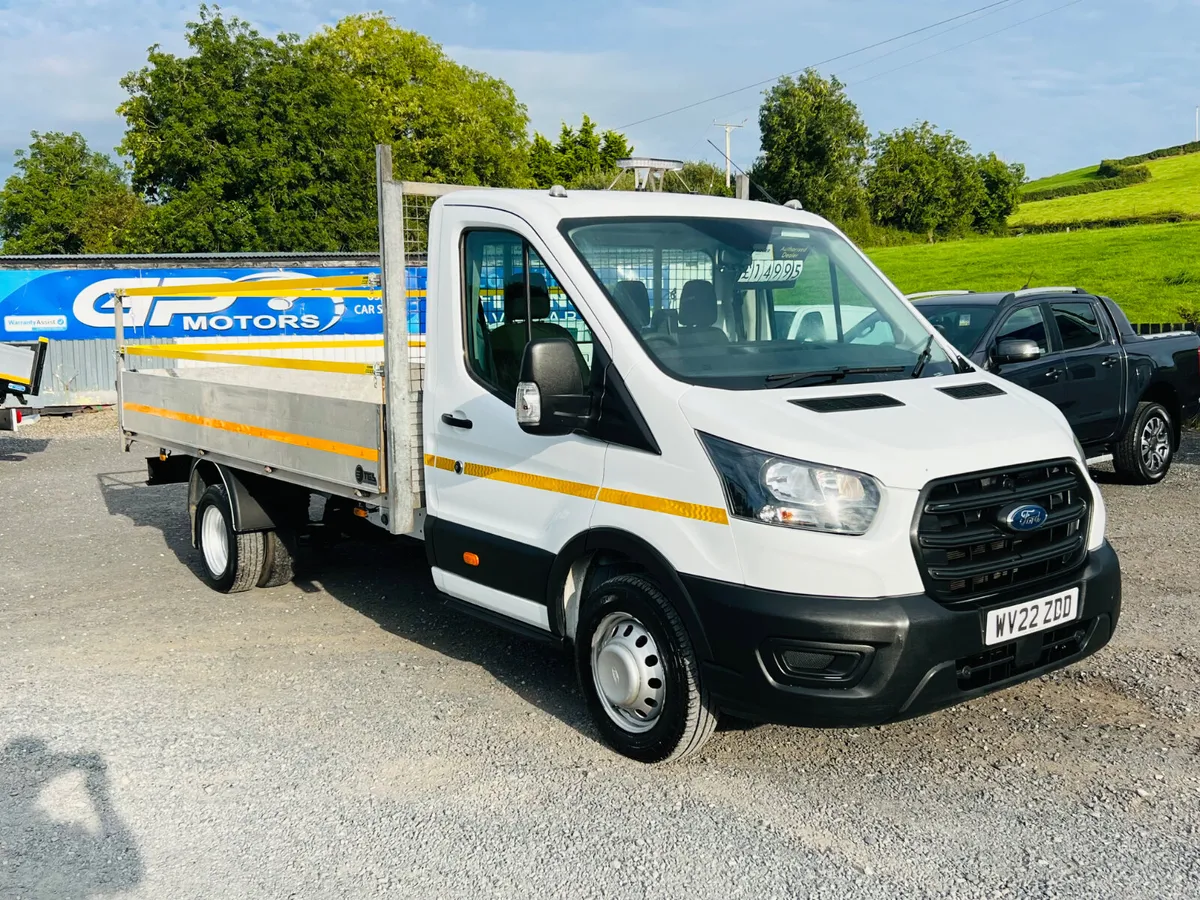 2022 Ford Transit Dropside L4 €18000 ON IRISH REG - Image 1
