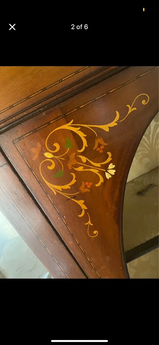 Antique Display Cabinet - Image 2