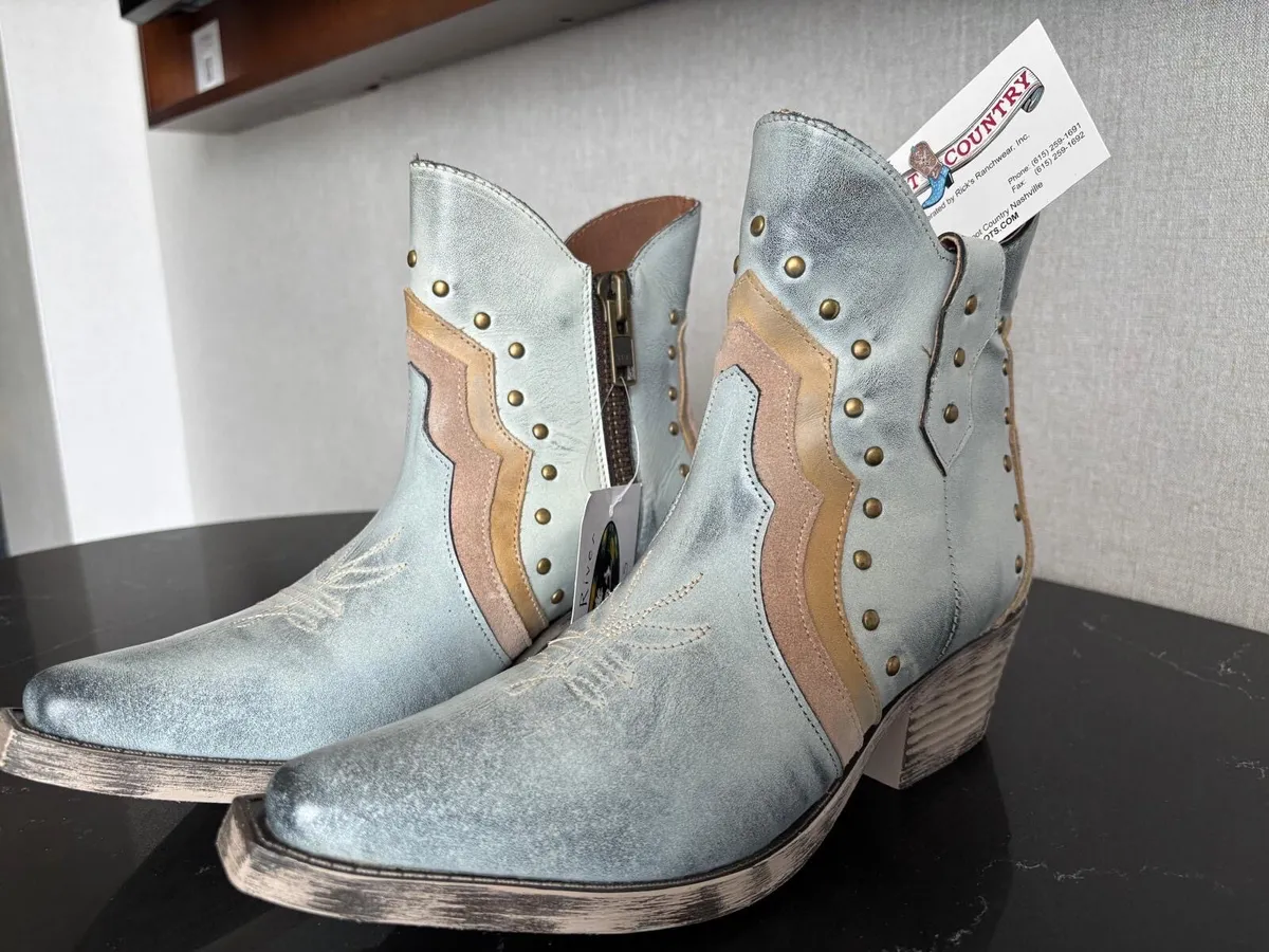 Ladies Silver River Cowboy Boots - Image 2