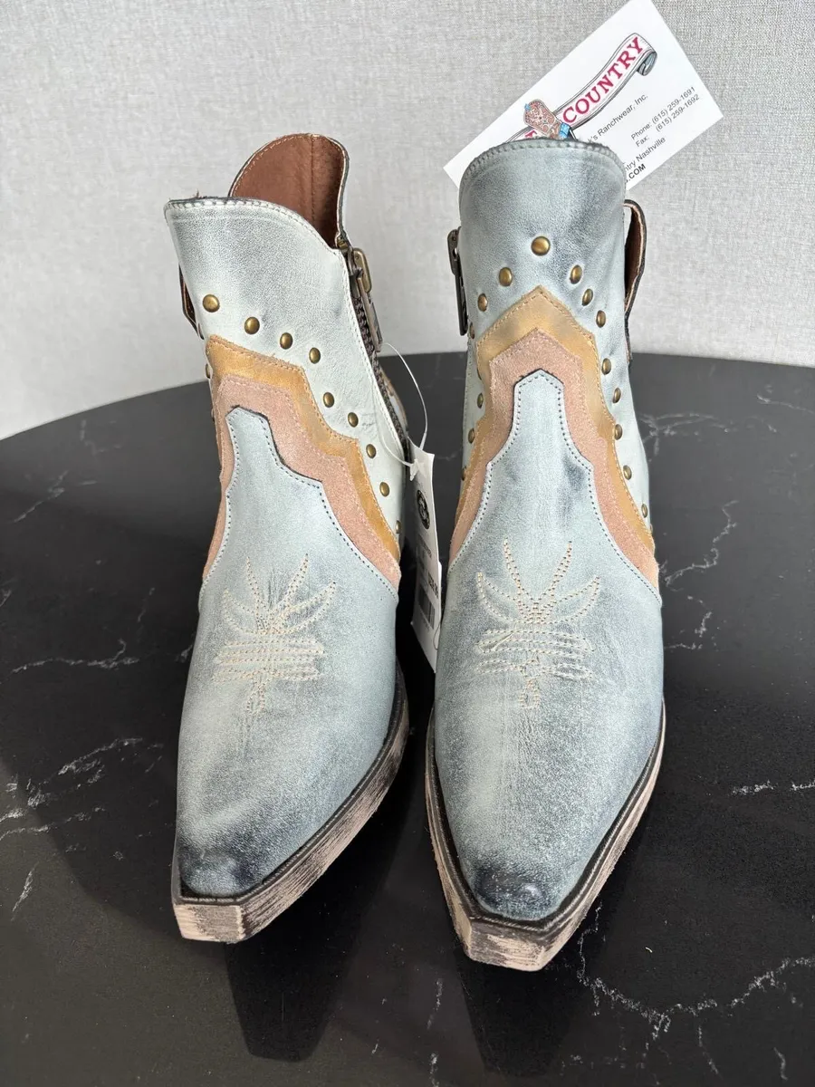 Ladies Silver River Cowboy Boots - Image 3