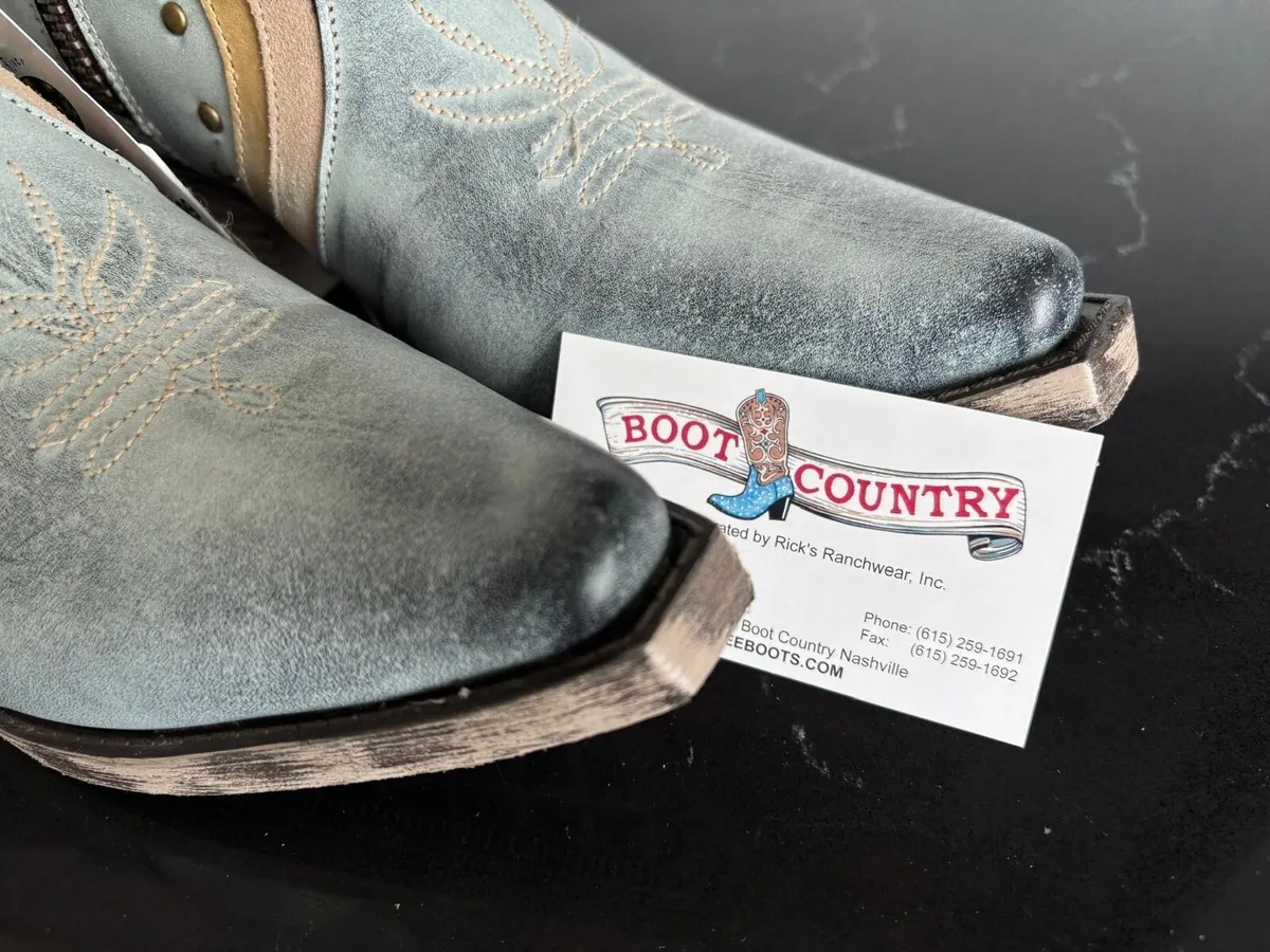 Ladies Silver River Cowboy Boots - Image 4