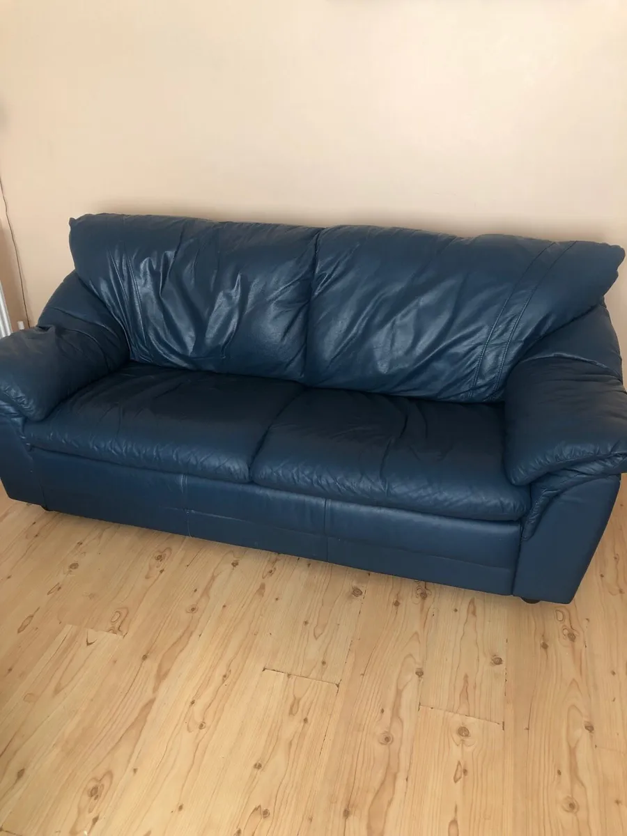 Leather Sofa 3,2,1 - Image 1