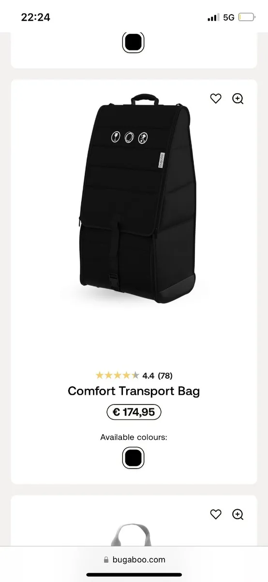 Travel bag pram bugaboo dragonfly - Image 1