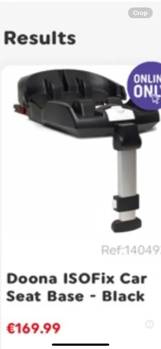 Doona I with with car seat base cream - Image 1