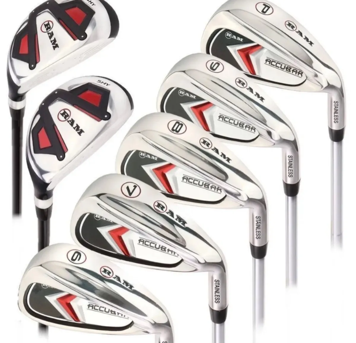 NEW RAM Accubar Men’s Golf Clubs Set - Image 1