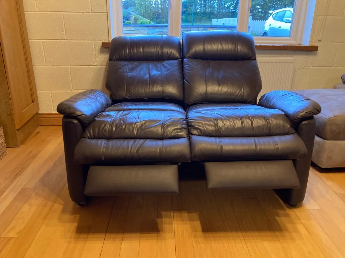 Leather Couch - Image 1