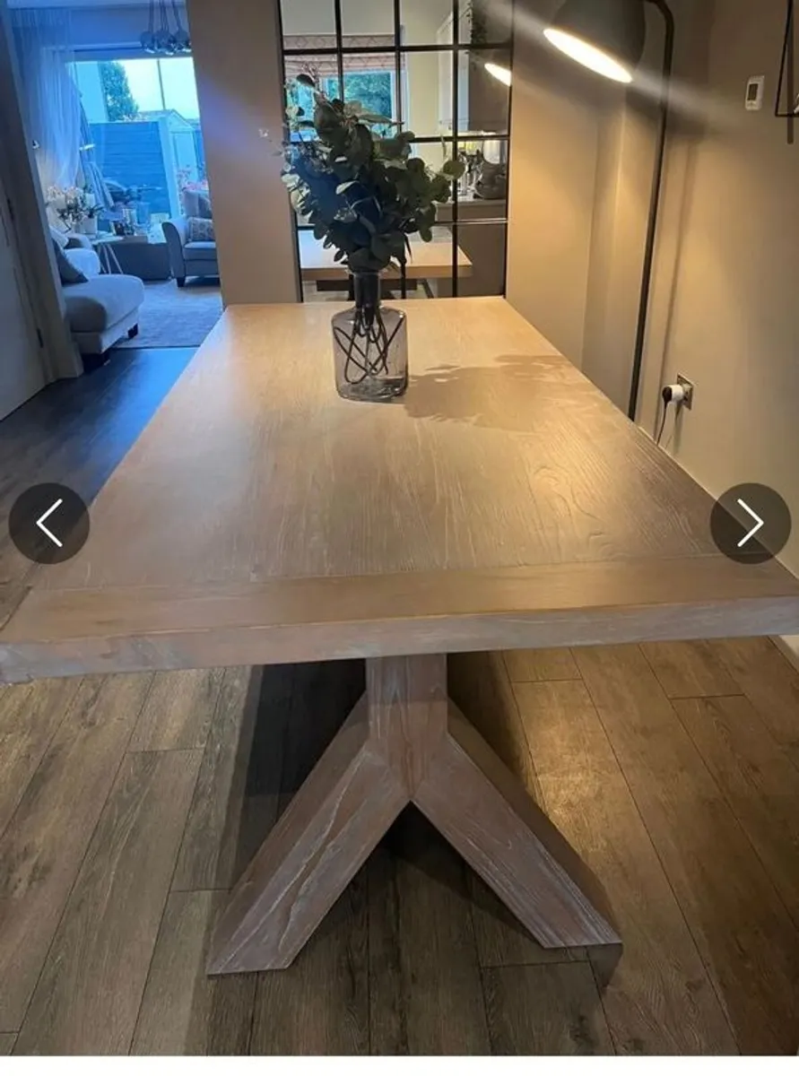 Horsen Solid Wood Dining Table - Image 1