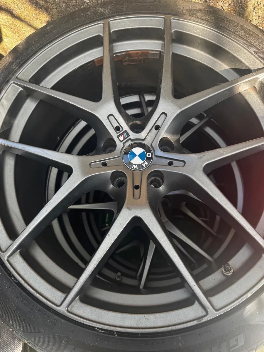 4 Dark Grey BMW MSPORT Alloys - Image 1