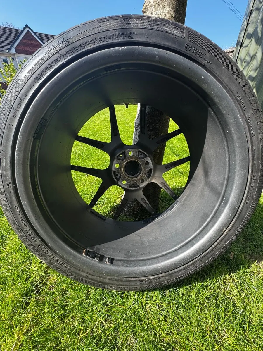 4 Dark Grey BMW MSPORT Alloys - Image 3