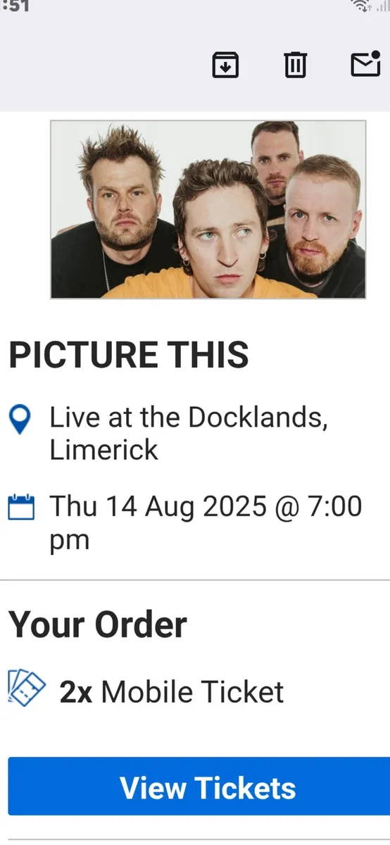Picture this tickets - Image 1