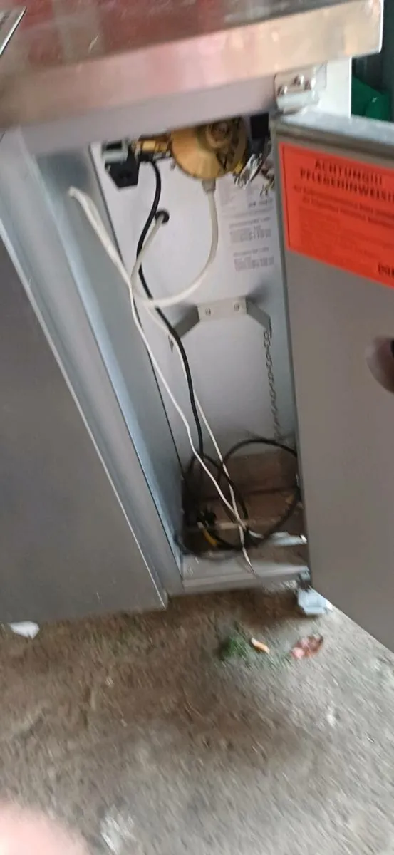 Portable double stainless steel Bar like new - Image 3