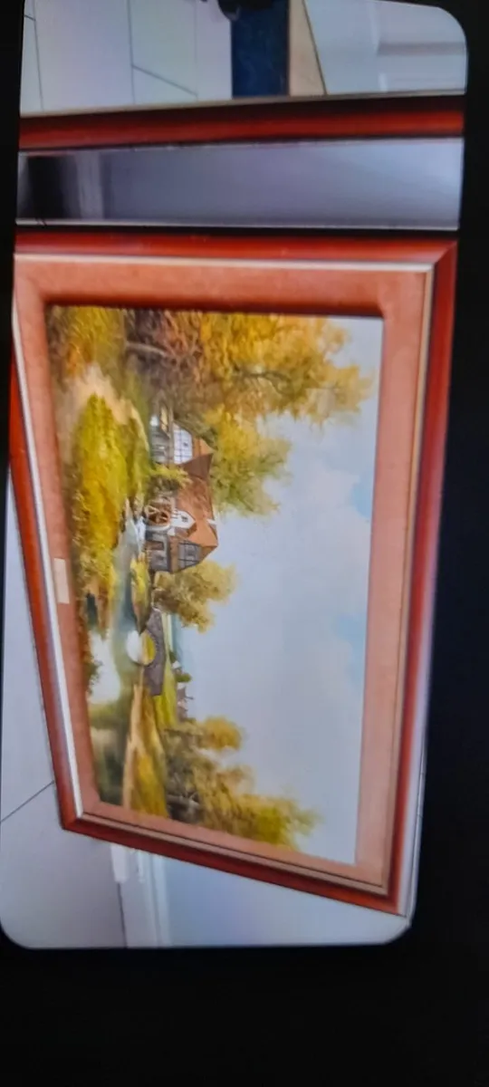Mirror & painting - Image 2
