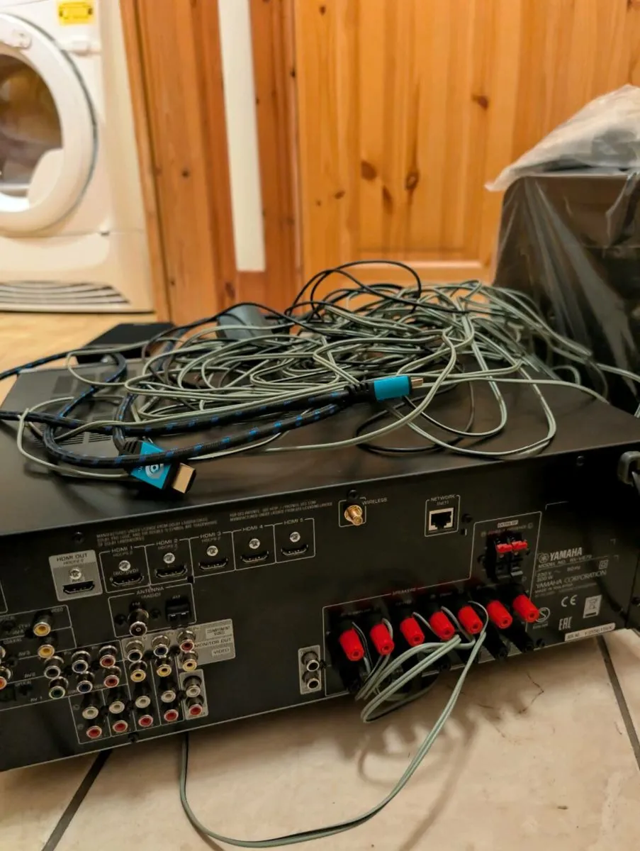 Yamaha RX-V679 A/V Amplifier + Yamaha NSP40 5.1 Sp - Image 2