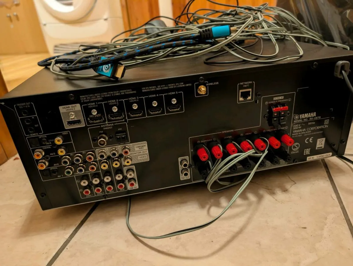 Yamaha RX-V679 A/V Amplifier + Yamaha NSP40 5.1 Sp - Image 3