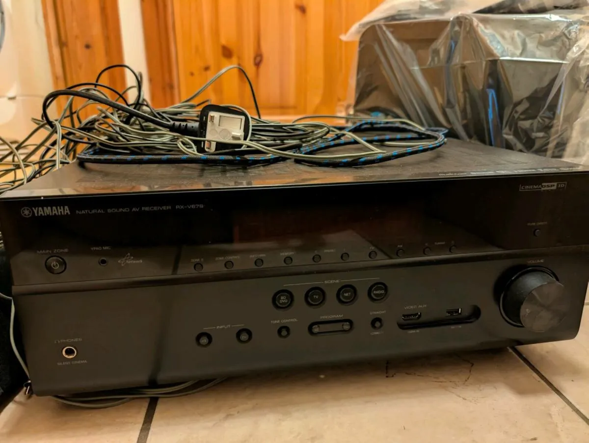 Yamaha RX-V679 A/V Amplifier + Yamaha NSP40 5.1 Sp - Image 4