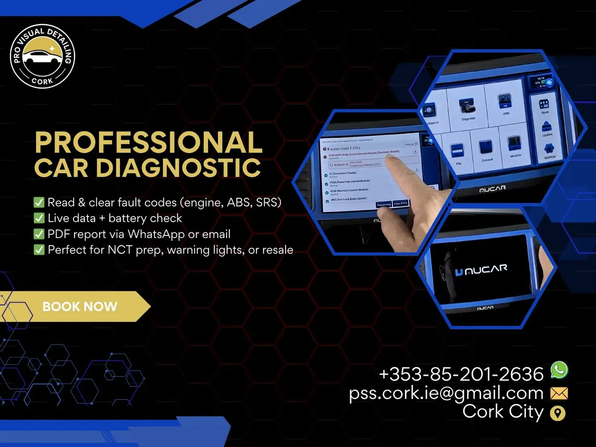 🚗 Mobile Car Diagnostics | NCT Prep & Fault Code - Image 1