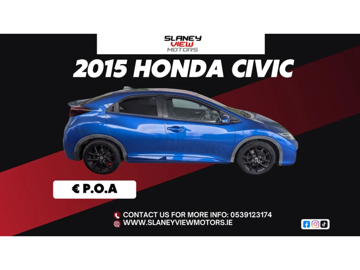 Honda Civic 5DR 1.6 I-DTEC SI 4DR - Image 1