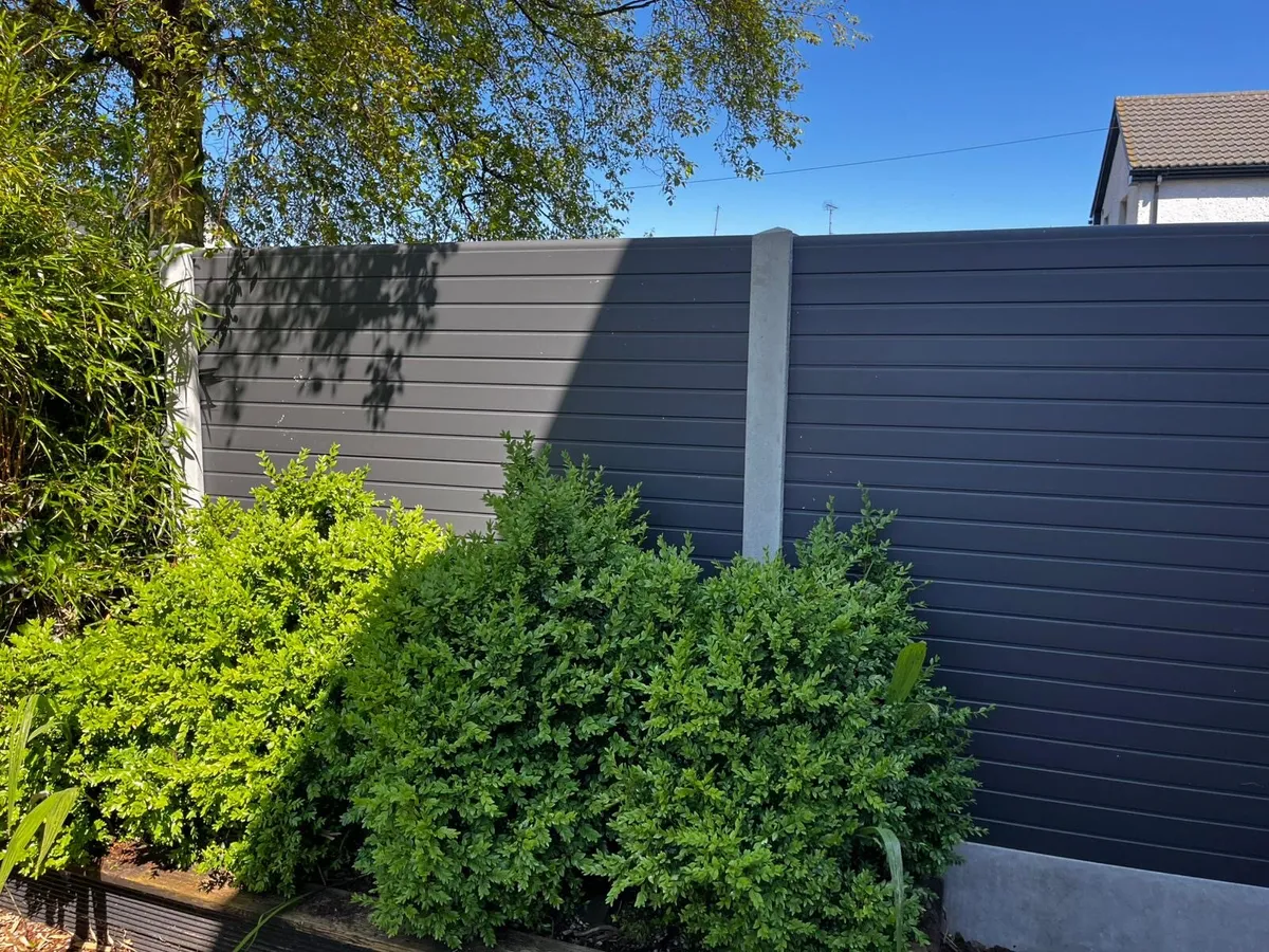 PVC fence panels. Supply and install . VAT - Image 3