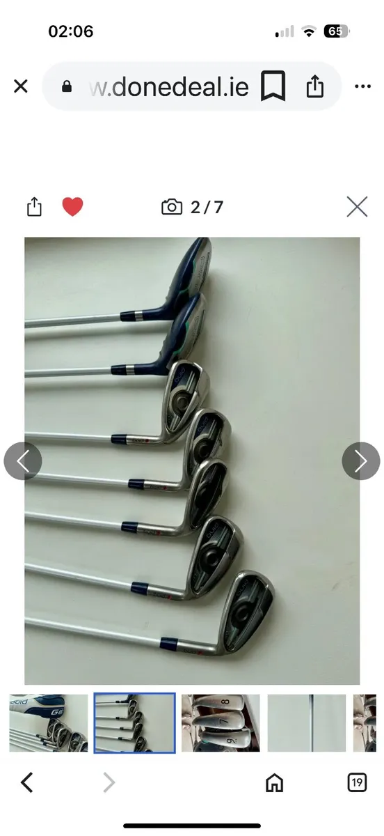 Ping ladies golf clubs - Image 1