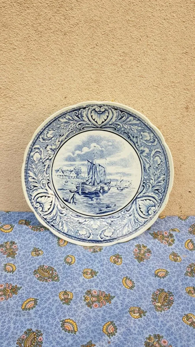 Delft style boat plate postage possible