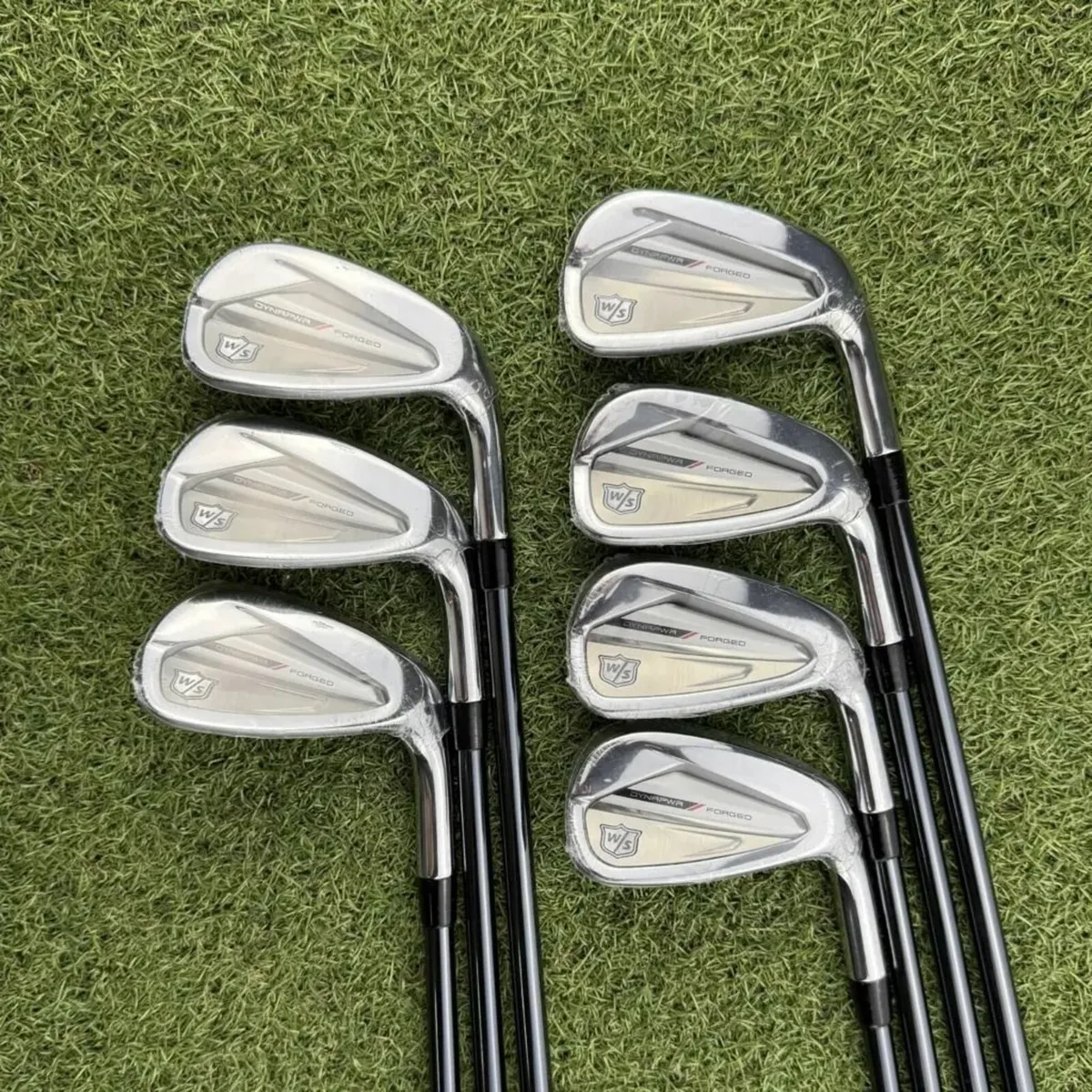 NEW WILSON DYNAPOWER FORGED IRONS / 5-PW-GW /STIFF - Image 2