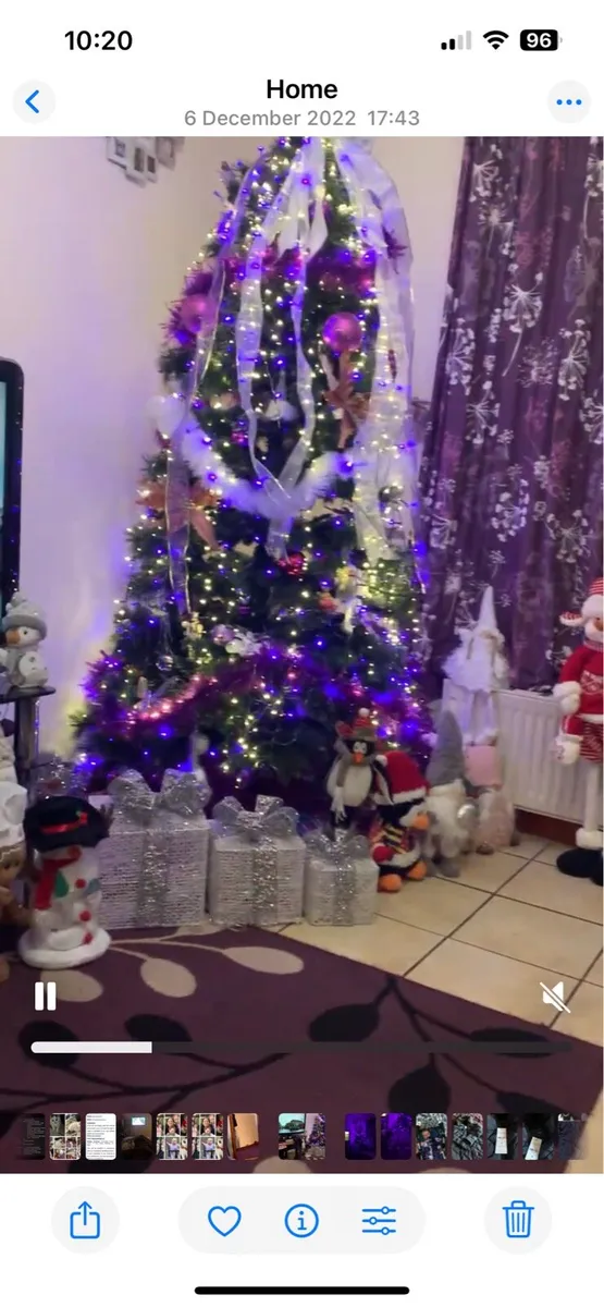 7ft Christmas tree - Image 2