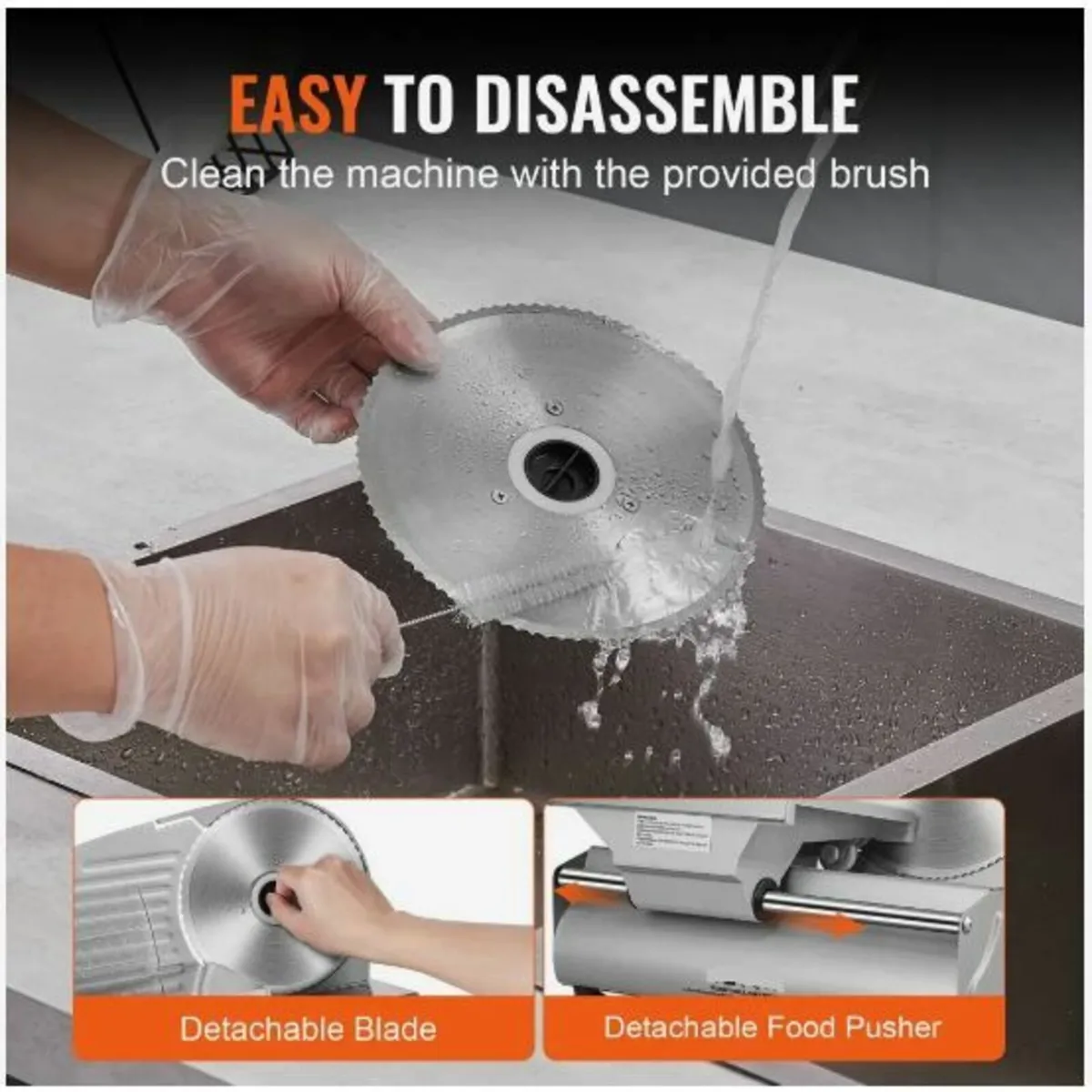 Meat Slicer, 180W Electric - Image 3